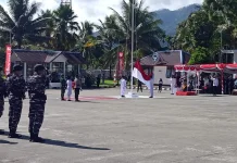 Upacara HUT RI di PLBN Skouw Tegaskan Kedaulatan di Perbatasan