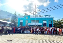 PLN IP UBP Holtekamp Kobarkan Semangat Kemerdekaan lewat Upacara HUT ke-81 RI
