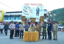 Tugu Pendidikan Abepura Direnovasi, Pemkot Apresiasi Dukungan CSR