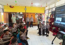 Satlantas Edukasi Tertib Berlalu Lintas sejak Dini
