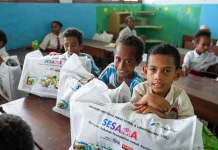 Pertamina Dukung Semangat Belajar Anak Doromena Papua