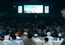 Ratusan Jemaah Hadiri Zikir dan Doa Kebangsaan Indonesia