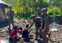 Satgas Damai Cartenz Perkuat Patroli Humanis di Distrik Muara, Puncak Jaya
