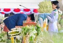 Presiden Pimpin Upacara Detik-Detik Proklamasi di Istana Merdeka