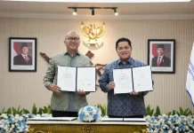 Menpora dan Kepala BKPM Dukung Pengembangan Investasi Sektor Keolahragaan