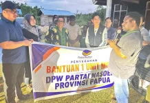 Tingkatkan Ekonomi Keerom, NasDem Papua Bantu Akses Jalan hingga Mobil Pickup