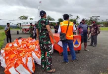 Kodim 1706/Nduga Dukung Distribusi Bantuan BNPB