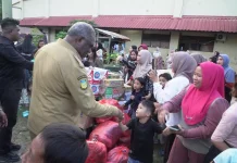 Wali Kota Jayapura Perketat Pengamanan Pengungsian Korban Kebakaran