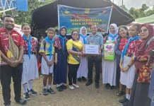 Wujud Kepedulian, SMPN 9 Jayapura Salurkan Bantuan Logistik Kebakaran Mandala