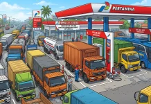 SPBU Holtekamp Bantu Urai Antrean BBM Solar di Jayapura