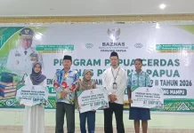 BAZNAS Papua Salurkan Beasiswa untuk 707 Pelajar dan Mahasiswa