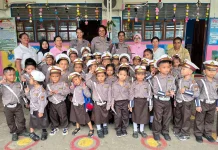 Satlantas Polresta Jayapura Kota Tanamkan Keselamatan Lalu Lintas sejak Dini