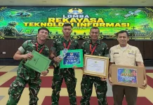 Praka. Yama Saktianto, Raih Juara I Lomba Rekayasa Teknologi Informasi TNI AD