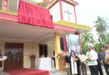 Wali Kota Jayapura Resmikan Gedung Gereja GKII Nehemia Skouw