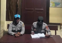 Ciptakan Rasa Aman, Polsek Kelila Rutin Patroli dan Sampaikan Pesan Kamtibmas