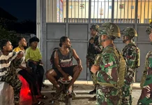 Yonif TP 810/BEM Gelar Patroli Malam, Jaga Keamanan Wilayah Doyo Baru