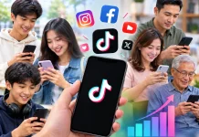 TikTok Jadi Media Sosial yang Paling Sering Diakses Masyarakat Indonesia