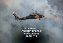 Pemerintah Kerahkan 64 Pesawat dan 54.394 Personel Tangani Karhutla