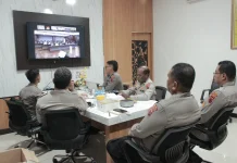 Polda Papua Ikuti Launching SPMB SMA Kemala Taruna Bhayangkara