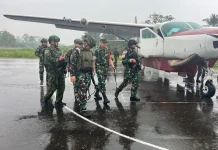 Wapangkoops TNI Habema Cek Kesiapan Satgas Yonif 312 di Nduga
