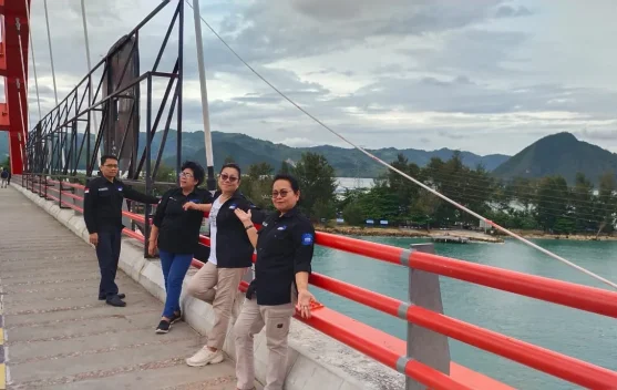 Jembatan Merah Ikon dan Landmark di Kota Jayapura