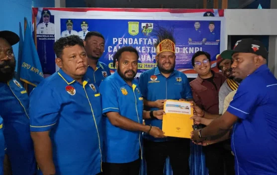 Kolaborasi tanpa Sekat, Barend Bartho Taniauw Bakal Caketum KNPI Kota Jayapura