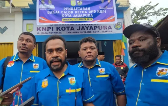 Steering Committee Mulai Verifikasi Berkas Dua Bakal Caketum KNPI Kota Jayapura