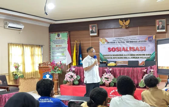 Kasat Resnarkoba Polresta Goes to School, Edukasi Bahaya Narkotika di Kalangan Pel