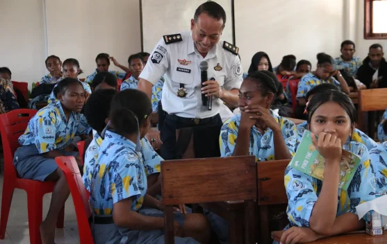 Kanwil Ditjenpas Papua Sosialisasikan Sekolah Ramah Anak di Kota Jayapura