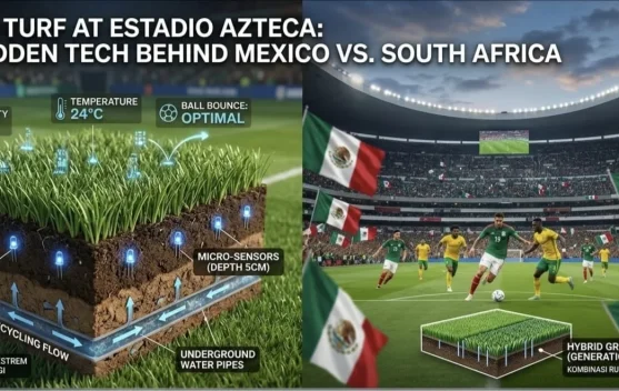 Rahasia 'Smart Turf' Teknologi Senyap Stadion Azteca Piala Dunia 2026