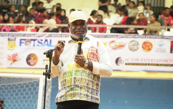Wali Kota Jayapura Buka Turnamen Cenderawasih Futsal Championship I
