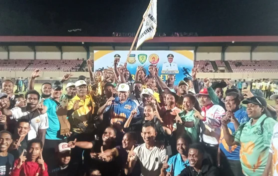 Kabupaten Jayapura Juara Umum Kejurda Atletik Gubernur Papua 2026