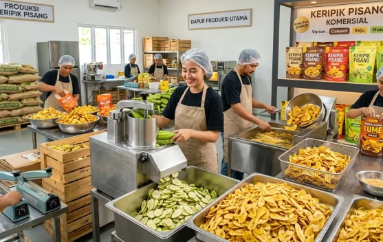 Strategi Jitu Keripik Pisang Lokal Tembus Pasar Modern