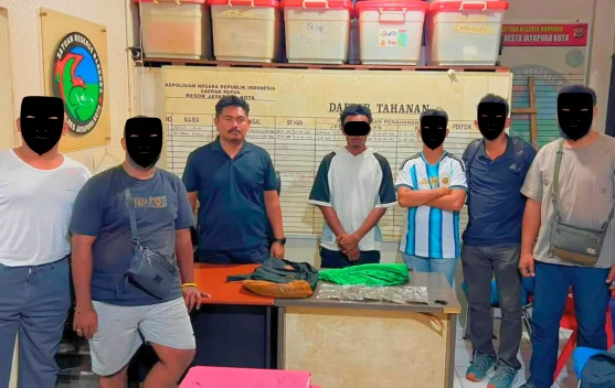 Satresnarkoba Polresta Gagalkan Peredaran Ganja di Kawasan Pelabuhan Jayapura