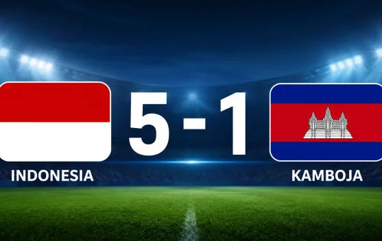 Indonesia  Libas Kamboja tanpa Ampun di Piala AFF