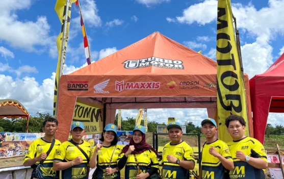 CV Turbo Motor Dukung Grasstrack Nasional di Keerom