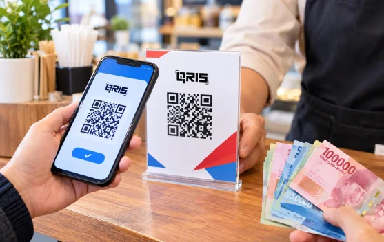 Penggunaan QRIS Meluas, Uang Tunai Tetap Berperan