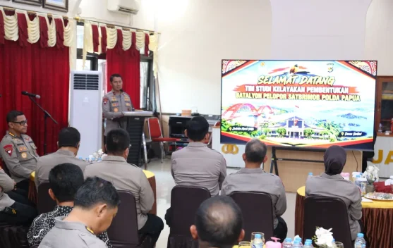 Polda Papua dan Mabes Polri Mengkaji Kelayakan Pembentukan Batalyon C Pelopor