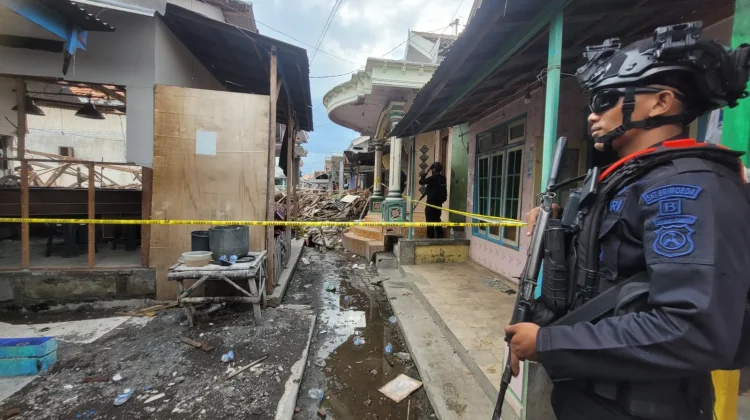 Diduga Bom, ternyata Petasan Meledak di Permukiman