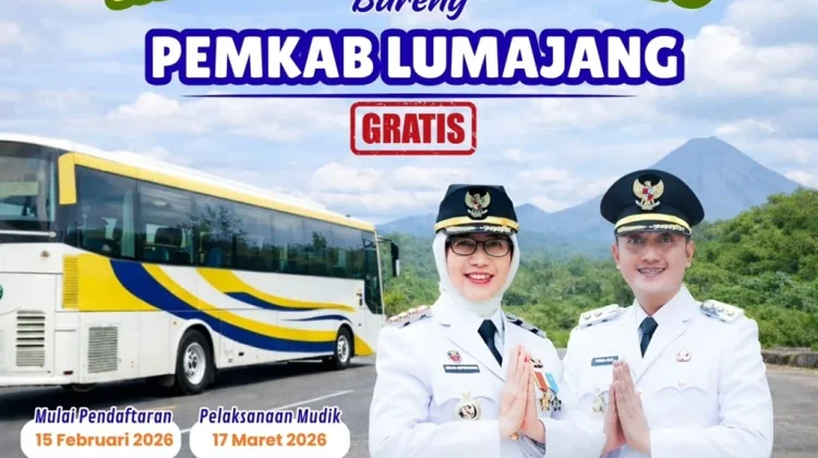 Pemerintah Lumajang Fasilitasi Mudik Gratis