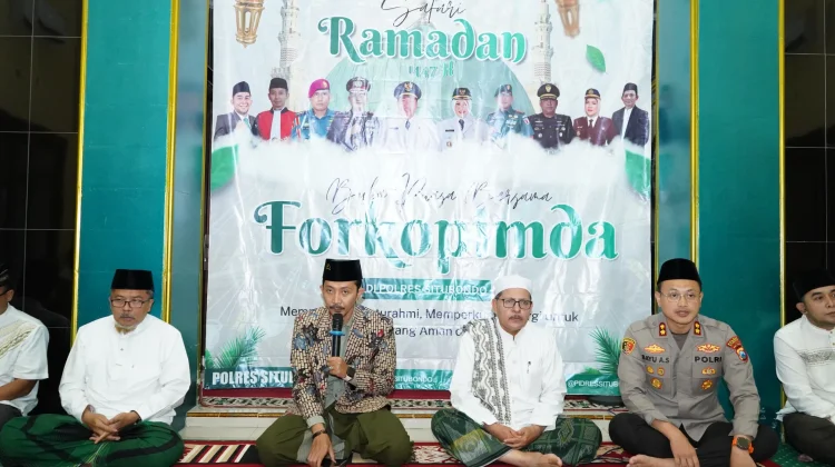 Safari Ramadhan, Kapolres Ajak Forkopimda Perkuat Soliditas