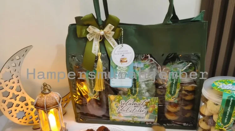 Pedagang Hampers di Jember Kebanjiran Pesanan jelang Lebaran