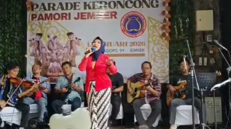 Parade Keroncong PAMORI Jember di Bulan Februari
