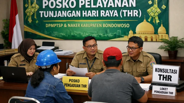 Jelang Lebaran, Bondowoso Buka Posko THR