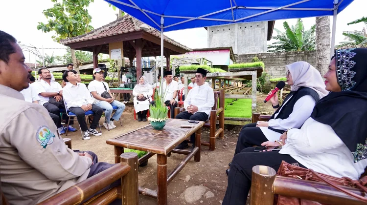 Bupati Ipuk Dorong Petani Milenial Dukung Swasembada Pangan