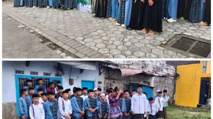 Ratusan Santri Al Khoiriyah Jember Berbagi Takjil