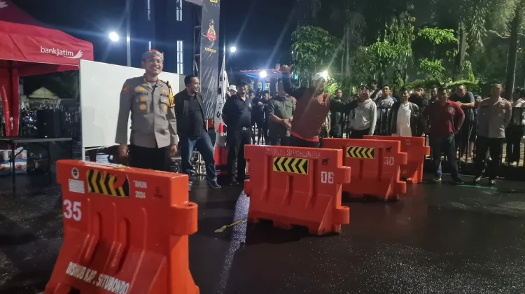 Polres Situbondo Gelar Lomba Lari 100 meter