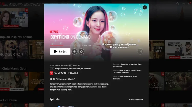Drama Korea Boyfriend on Demand Tayang di Netflix
