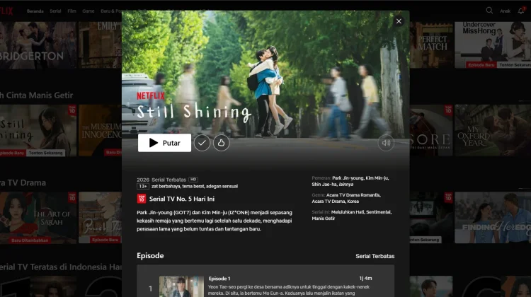 Still Shining, Drama Korea Romantis Terbaru Tayang di Netflix