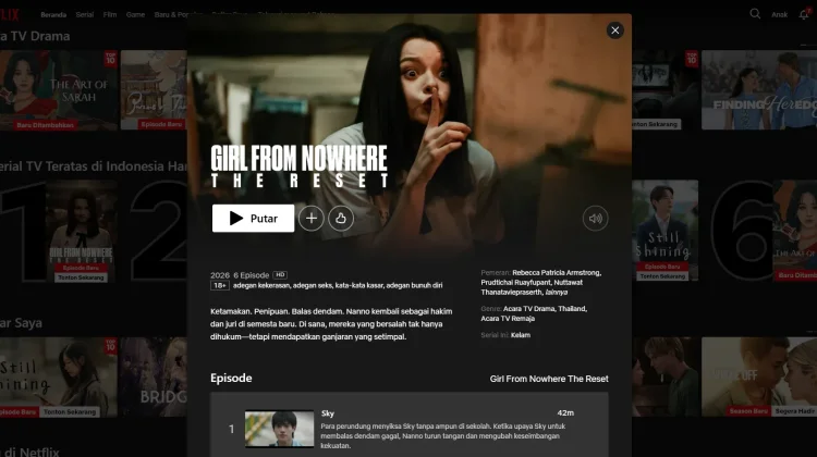 Girl From Nowhere The Reset Hadir dengan Cerita Baru